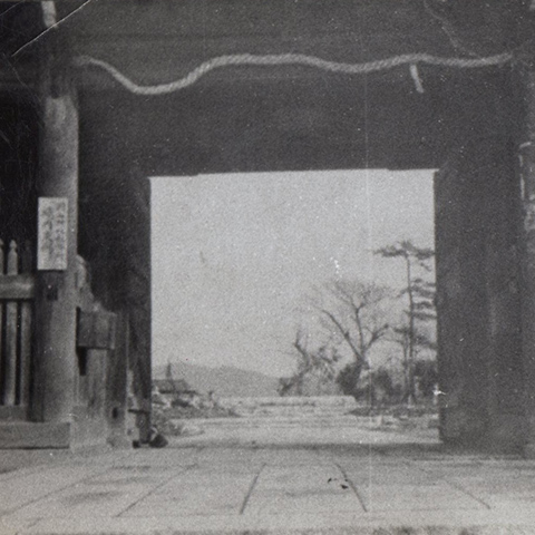 昔の岡山神社  / <small>Photo: 不明</small>